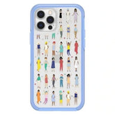 OtterBox Symmetry Series iPhone 11/XR Case - Stand Up Clear and Purple Women Design, Apple Phonecase, Slim Fit, Raised Screen Bumper, Wireless Charging Compatible